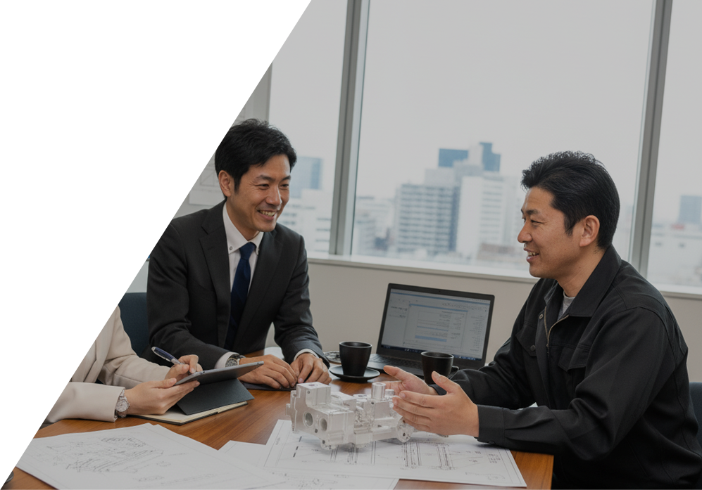 株式会社タナハシ製作所｜CONCEPT 01 / VISION｜お客様の成長に貢献する伴走型パートナーとして